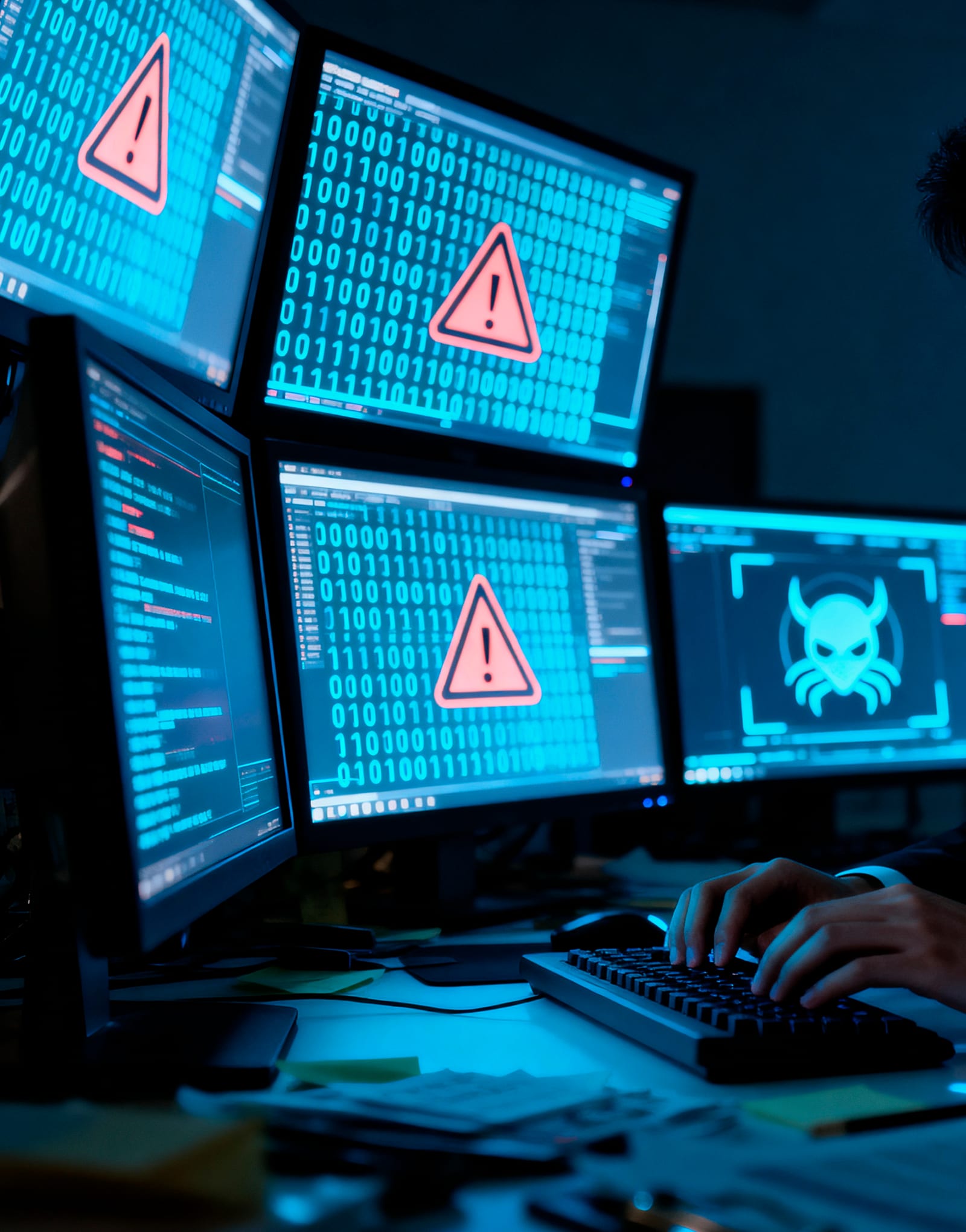 Rescue and stabilize — engineer monitoring critical system alerts.